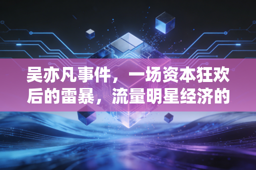 吴亦凡事件，一场资本狂欢后的雷暴，流量明星经济的黄昏与重塑