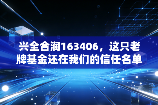 兴全合润163406,这只老牌基金还在我们的信任名单上吗?深度聊聊投资中的坚守与变局
