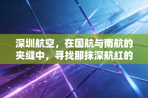 深圳航空，在国航与南航的夹缝中，寻找那抹深航红的生机