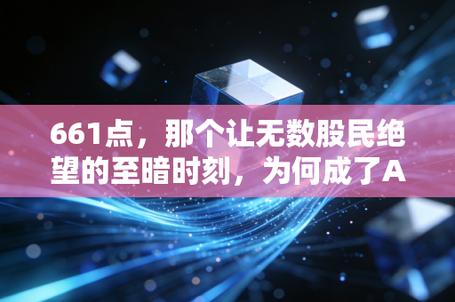 661点,那个让无数股民绝望的至暗时刻,为何成了A股历史上最伟大的黄金坑?