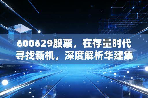 600629股票,在存量时代寻找新机,深度解析华建集团的投资逻辑与未来隐忧
