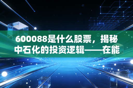 600088是什么股票,揭秘中石化的投资逻辑——在能源变革中寻找稳稳的幸福