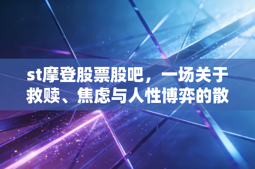 st摩登股票股吧,一场关于救赎、焦虑与人性博弈的散户实录