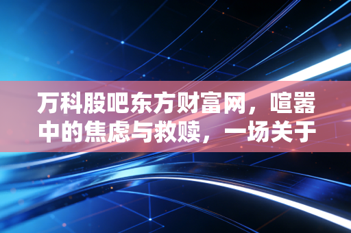 万科股吧东方财富网,喧嚣中的焦虑与救赎,一场关于地产信仰的终极博弈