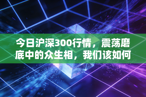 今日沪深300行情,震荡磨底中的众生相,我们该如何守住内心的宁静?