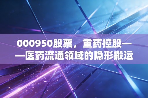000950股票,重药控股——医药流通领域的隐形搬运工,是稳健压舱石还是平庸的守成者?