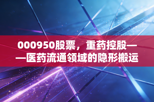 000950股票,重药控股——医药流通领域的隐形搬运工,是稳健压舱石还是平庸的守成者?