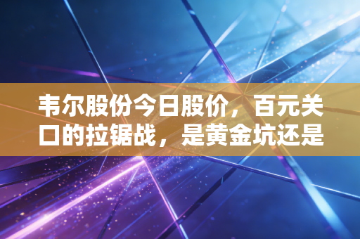 韦尔股份今日股价，百元关口的拉锯战，是黄金坑还是空中楼阁？