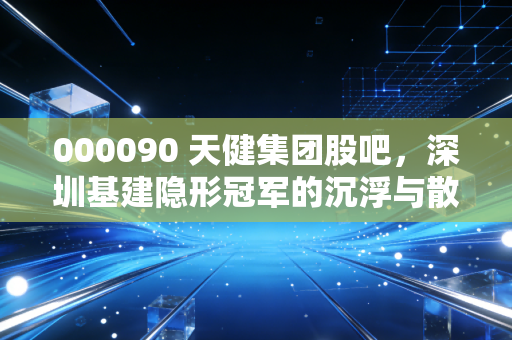 000090 天健集团股吧,深圳基建隐形冠军的沉浮与散户的坚守
