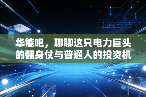 华能吧,聊聊这只电力巨头的翻身仗与普通人的投资机会