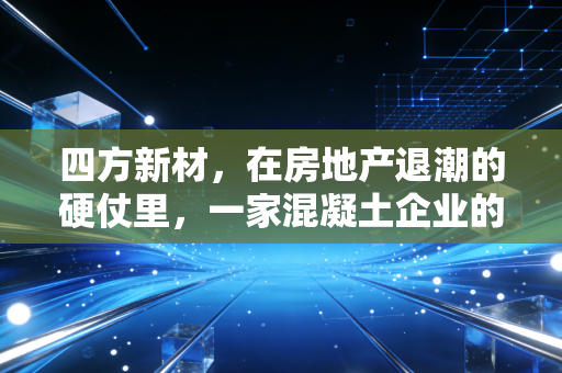 四方新材,在房地产退潮的硬仗里,一家混凝土企业的求生实录