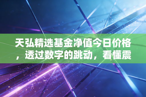 天弘精选基金净值今日价格,透过数字的跳动,看懂震荡市的生存法则
