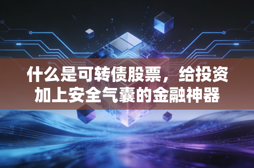 什么是可转债股票,给投资加上安全气囊的金融神器