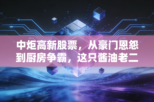 中炬高新股票,从豪门恩怨到厨房争霸,这只酱油老二还能重回巅峰吗?