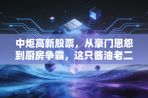 中炬高新股票,从豪门恩怨到厨房争霸,这只酱油老二还能重回巅峰吗?