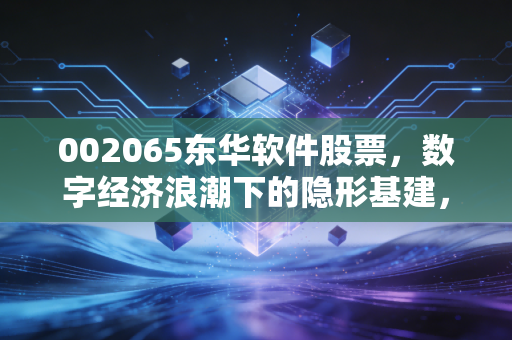 002065东华软件股票,数字经济浪潮下的隐形基建,是稳健之选还是价值陷阱?