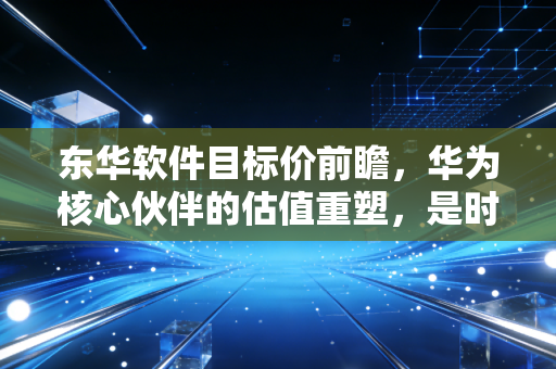 东华软件目标价前瞻,华为核心伙伴的估值重塑,是时候摘桃子了吗?