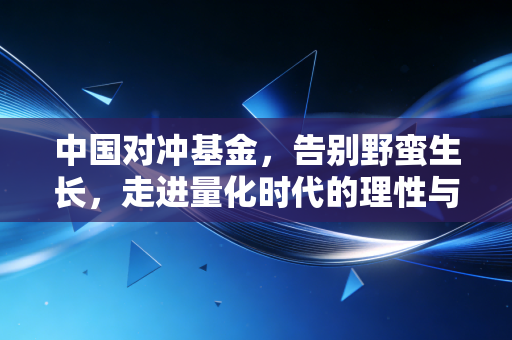中国对冲基金,告别野蛮生长,走进量化时代的理性与狂热