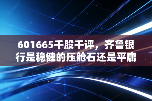 601665千股千评,齐鲁银行是稳健的压舱石还是平庸的收息股?深度剖析这只城商行的真实底色
