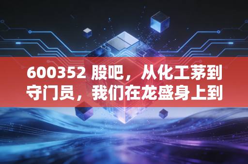 600352 股吧,从化工茅到守门员,我们在龙盛身上到底在博弈什么?