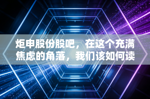 炬申股份股吧,在这个充满焦虑的角落,我们该如何读懂有色金属物流的冷暖?