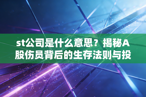 st公司是什么意思？揭秘A股伤员背后的生存法则与投资陷阱