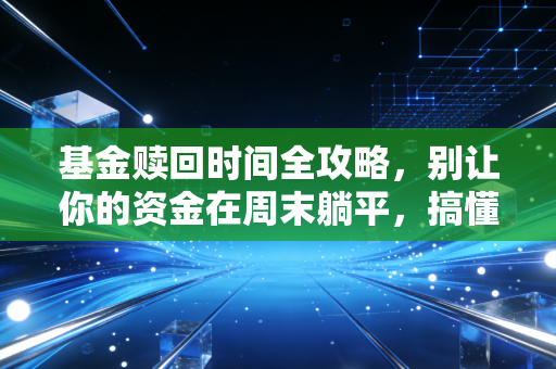 基金赎回时间全攻略，别让你的资金在周末躺平，搞懂T+1和到账那些事儿
