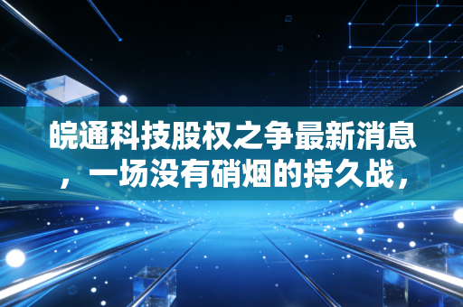 皖通科技股权之争最新消息,一场没有硝烟的持久战,谁在透支上市公司的未来?