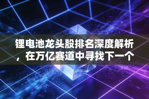 锂电池龙头股排名深度解析，在万亿赛道中寻找下一个宁王