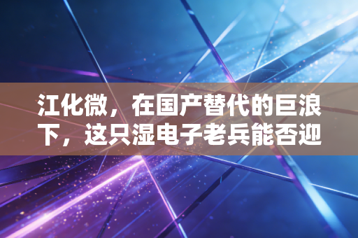 江化微,在国产替代的巨浪下,这只湿电子老兵能否迎来第二春?