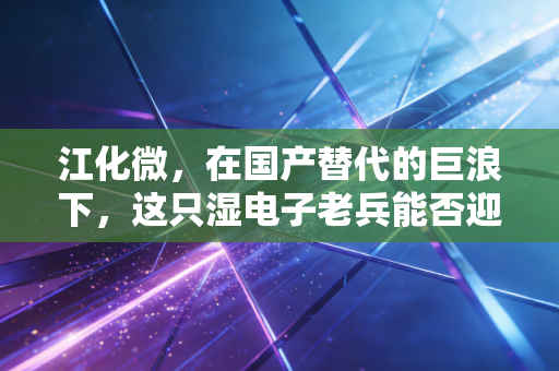 江化微,在国产替代的巨浪下,这只湿电子老兵能否迎来第二春?