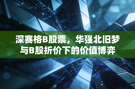 深赛格B股票,华强北旧梦与B股折价下的价值博弈