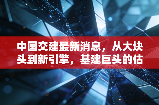 中国交建最新消息,从大块头到新引擎,基建巨头的估值重塑之路