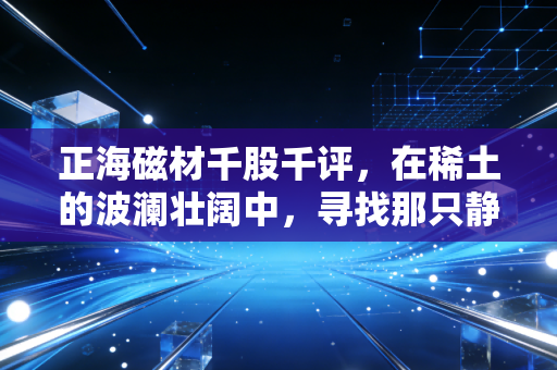正海磁材千股千评,在稀土的波澜壮阔中,寻找那只静水流深的隐形冠军