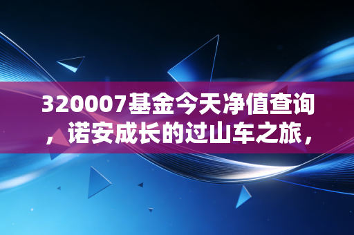 320007基金今天净值查询,诺安成长的过山车之旅,半导体风口下我们该如何自处?