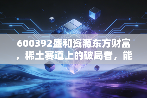 600392盛和资源东方财富,稀土赛道上的破局者,能否在周期波动中笑到最后?