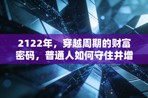 2122年，穿越周期的财富密码，普通人如何守住并增值你的钱袋子
