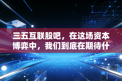三五互联股吧,在这场资本博弈中,我们到底在期待什么?