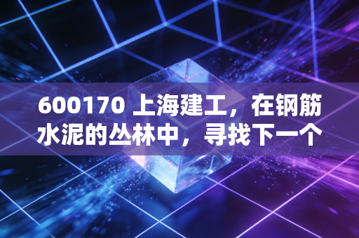 600170 上海建工,在钢筋水泥的丛林中,寻找下一个城市更新的春天