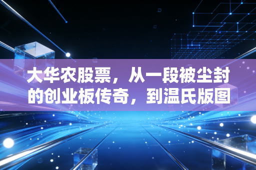 大华农股票,从一段被尘封的创业板传奇,到温氏版图中的隐形护城河,一场关于价值重生的深度复盘