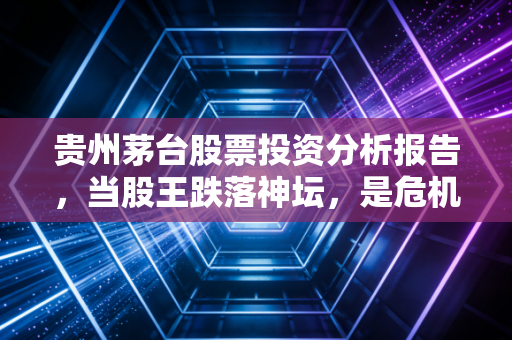贵州茅台股票投资分析报告,当股王跌落神坛,是危机还是黄金坑?