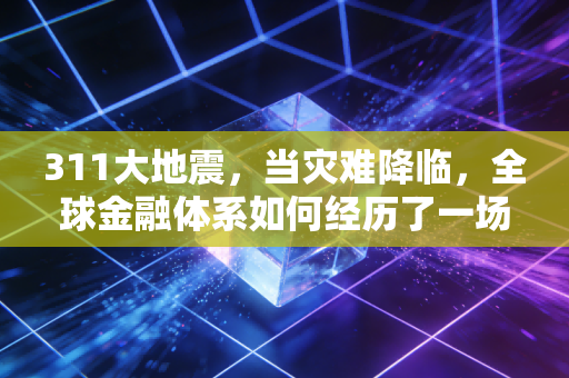 311大地震,当灾难降临,全球金融体系如何经历了一场生死时速