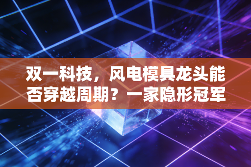 双一科技,风电模具龙头能否穿越周期?一家隐形冠军的突围与焦虑