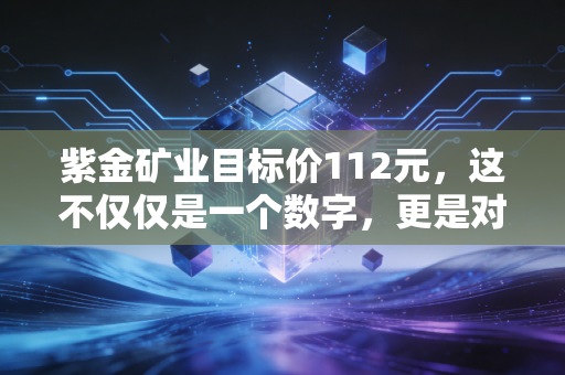 紫金矿业目标价112元,这不仅仅是一个数字,更是对下一个超级周期的豪赌