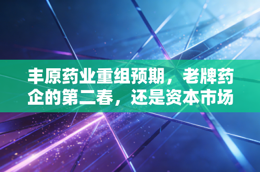丰原药业重组预期,老牌药企的第二春,还是资本市场的镜花水月?