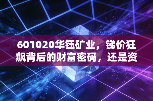 601020华钰矿业,锑价狂飙背后的财富密码,还是资本市场的过山车?