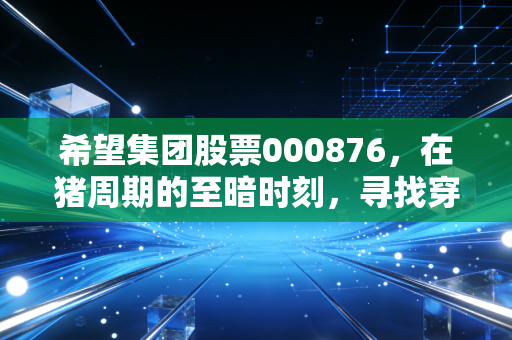 希望集团股票000876,在猪周期的至暗时刻,寻找穿越迷雾的长期价值