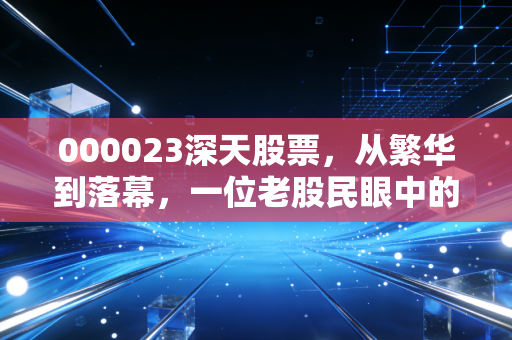000023深天股票，从繁华到落幕，一位老股民眼中的面值退市残酷启示录