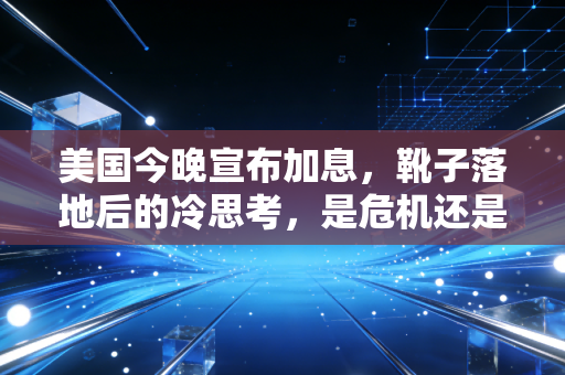 美国今晚宣布加息,靴子落地后的冷思考,是危机还是转机?