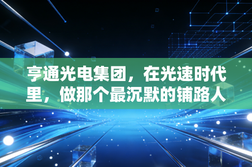亨通光电集团,在光速时代里,做那个最沉默的铺路人